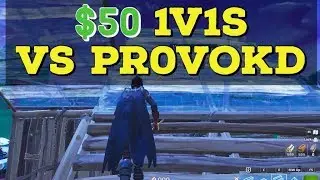 buildfight 1v1s for $50 VS Pr0vokd
