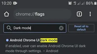 Modo noturno no Google Chrome