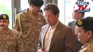 PM Imran Khan visits Isolation Center Islamabad