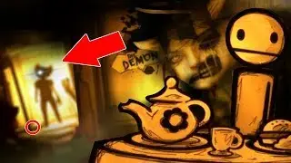 BENDY'S PATH! ALICE ANGEL IS NOT HAPPY! | Bendy and The Ink Machine Chapter 3 SECRETS & BENDY ENDING