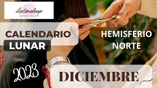 Calendario lunar Diciembre 2023-Cuando cortarse el cabello y depilarse