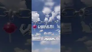 3d poster in Blender, chain animation 