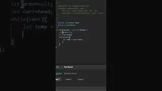 Reverse Linked List in 50 Seconds #leetcode #faang #dsa #linkedlists