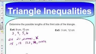 Triangle Inequality Theorem
