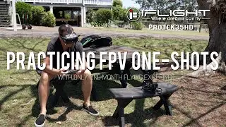 Practicing FPV One-Shots... with only one month experience - iFlight ProTek35HD - EP#5: MOREPRACTICE
