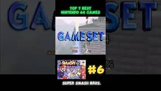 TOP 7 BEST NINTENDO 64 GAMES #N64 #NINTENDO64 #videogames #nintendo #retrogaming #mario64 #zelda