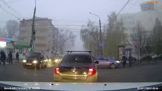 Knocked down pedestrians 11/09/2018