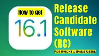 How To Get iOS 16.1 Release Candidate (RC) Software at Your iPhone & iPads (iOS 16.1 RC)