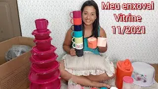 MINHAS CONQUISTAS DO ENXOVAL | VITRINE 11/2021 |Evellin Tupperware