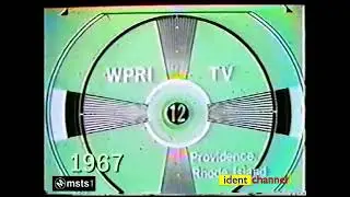 WPRI-TV 12 (CBS) ident 1967