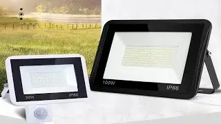 Refletor Led de 10w a 100w Holofote Prova D'água Ip66 Branco Frio