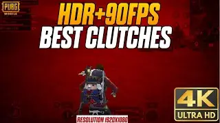Hdr+90fps best clutches gameplay pubgm emulator (gameloop)