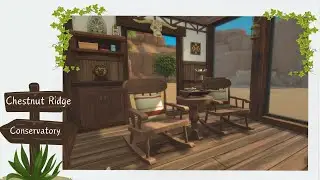 Chestnut Ridge Conservatory A ONE Pack Only (Horse Ranch) SpeedBuild #thesims4