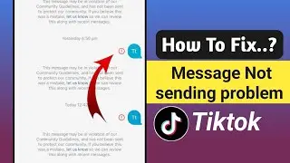 How to Fix “This User Is Unable to Receive Your TikTok Messages” (2026)