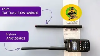 Обзор антенны Laird Tuf Duck EXW148BNX. И сравнение с Hytera AN0155H02