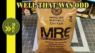 ODD!! 2010 US MRE Menu #24 Buffalo Chicken MRE Review