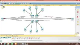 HOW TO CONTACT TWO ROUTERS WITH 8PC - CISCO PACKET TRACER#5