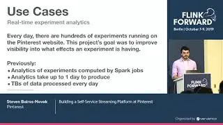 Building a Self-Service Streaming Platform at Pinterest - Bairos Novak