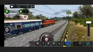 Indian train simulator story mode gameplay tamil #youtube #gameplay #game #railfanning