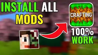 How To INSTALL MODS In Crafting and Building?!?! | Crash Problem Fixed