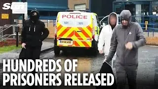 Moment prisoners released EARLY amid overcrowding crisis in Scots jails