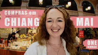 COMPRAS em CHIANG MAI: One Nimman, o MELHOR mercado da cidade [VLOG]