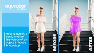 How to quickly and easily change the colour of an object in Adobe Photoshop