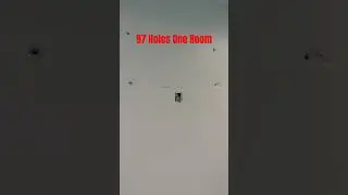 97 Holes One Room #painting