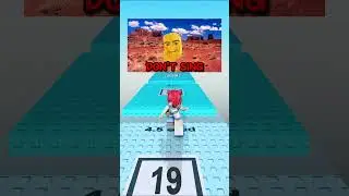 Try The HARDEST Try Not To SING Challenge! 🥰🌠 #robloxshorts #roblox