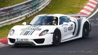 Porsche 918 Spyder on the Nurburgring