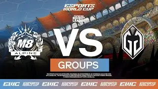 Gentle Mates Alpine vs. Gaimin Gladiators - EWC ft. Rocket League // Day 2 - Group Stage