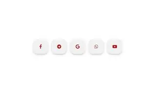 Amazing animation on hover with Social Media using Html & Css| 2021 Tutotial