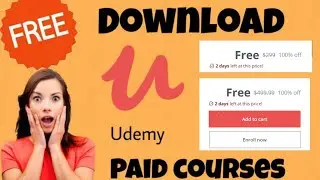 Udemy Free Courses - Get udemy paid courses for free 2020