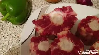 Rabo encendio a la cubana.