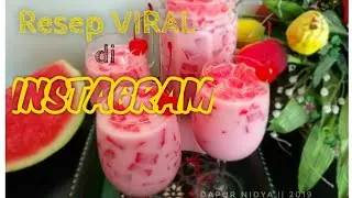 ES SEMANGKA SUSU || Dapur Nidya