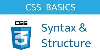 Syntax // CSS Basics