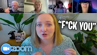 Trolling ANGRY WOMEN On Zoom! (deleted video)