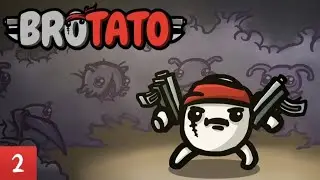один против толпы // играй пройдена ? // Brotato › 2 часть