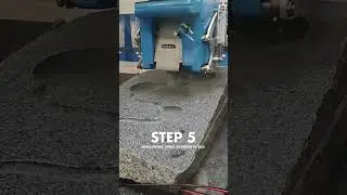 How to make a granite fountain with Thibaut machines?