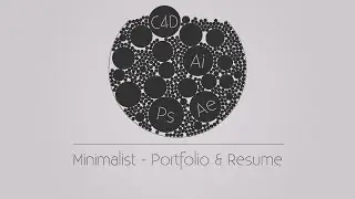Minimalist - Portfolio & Resume (Videohive After Effects Template)