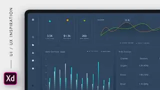 Admin dashboard - Adobe xd 2020