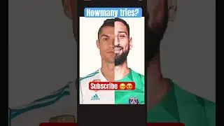 Tell me in the comments howmany tries 🥰 #football #pausechallenge #ronaldo