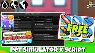 [🌸KAWAII] Pet Simulator X Script | Mobile & PC | Free Gamepass | Hydrogen • Fluxus