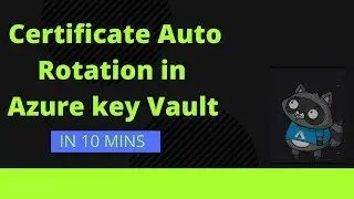 How to configure certificate auto-rotation in Azure Key Vault