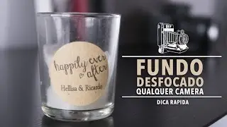 FUNDO DESFOCADO COM QUALQUER CAMERA