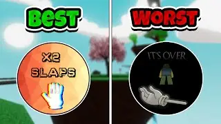 Ranking EVERY GAMEPASS In A TIERLIST! | Slap Battles