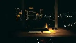 Night at Work | Instrumental Chill Music Mix