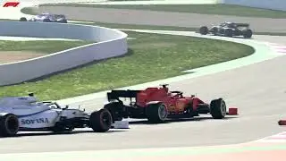 Formula 1  Spain 2020 highlights