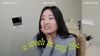 Vlog | A Week in My Life as a Freelance Designer, UI/UX vs. Graphic Design Chat