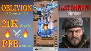 21K vs PFB - Operation Oblivion ✪ Last Shelter Survival